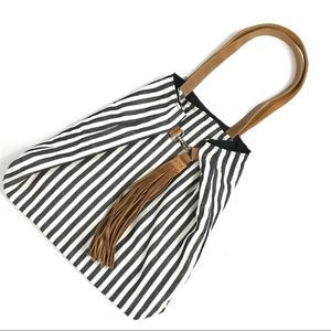 NOONDAY COLLECTION Canvas & Leather Tote